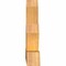 Ekena Millwork Saratoga Rough Sawn Timber Gable Bracket, Western Red Cedar, 36"W x 21"H x 4"D x 4"F, 14/12 Pitch GBW036X21X0404SAR00RWR - alternate 5